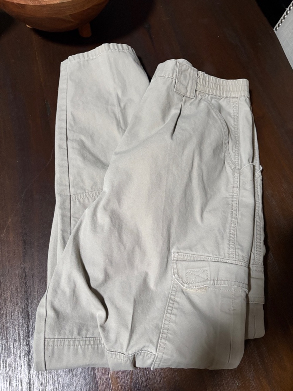 Light 511 Tactical Khaki Men's Casual Cargo Pants 100 💯 Cotton! 35x32